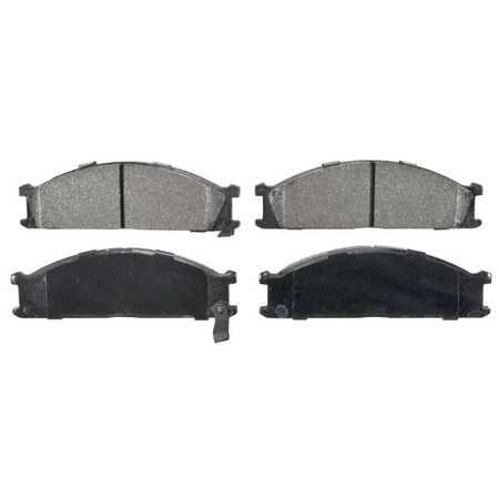 Wagner Brakes Semi-Met Disc Pad Set, Zx333 ZX333